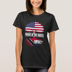 Trinidadian Dutch Mix Proud of Roots Trinidad Neth T-Shirt