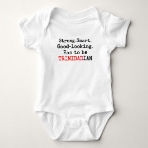trinidadian strong baby bodysuit