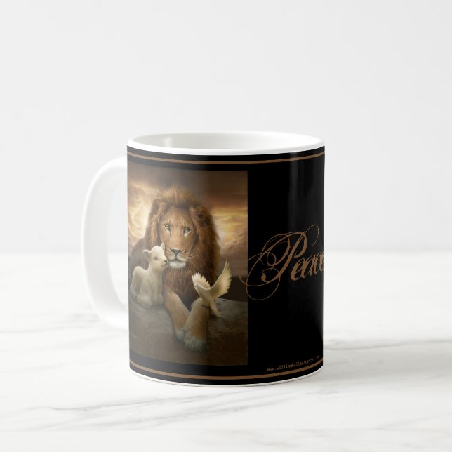 TRINITÉ DE PAIX tasse de classique de 11 onces (Devant gauche)