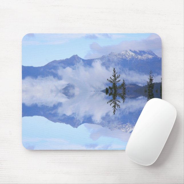 Trinity Alps reflections...... Mouse Pad (With Mouse)