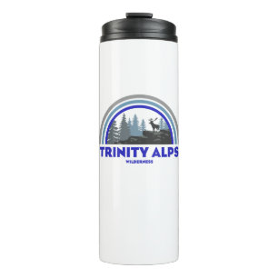 Trinity Alps Wilderness California Rainbow Deer Thermal Tumbler
