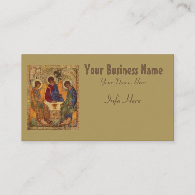 Trinity Angels At Mamre Business Card (Front)