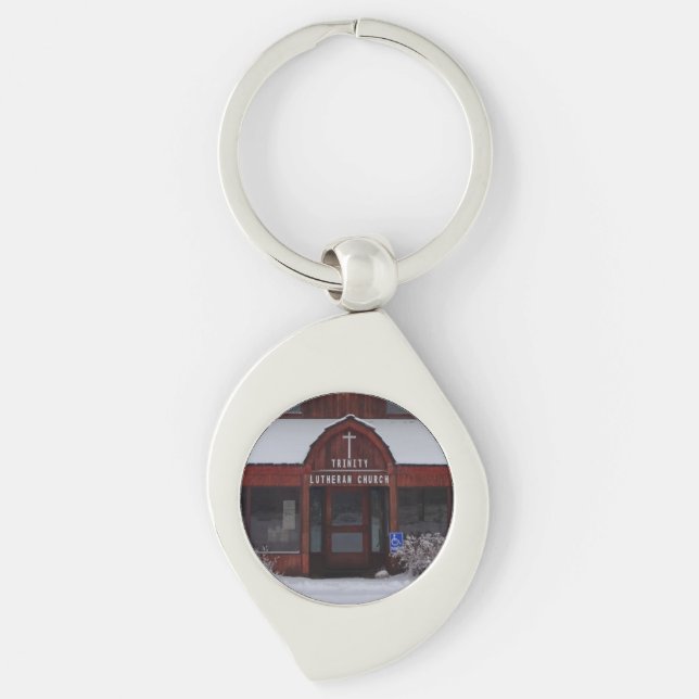 Trinity Barn Keychain (Front)