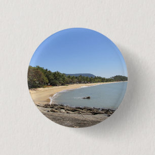 Trinity Beach - Australia Badge 1 Inch Round Button