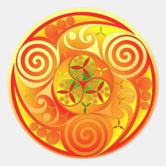 Trinity Bui Classic Round Sticker