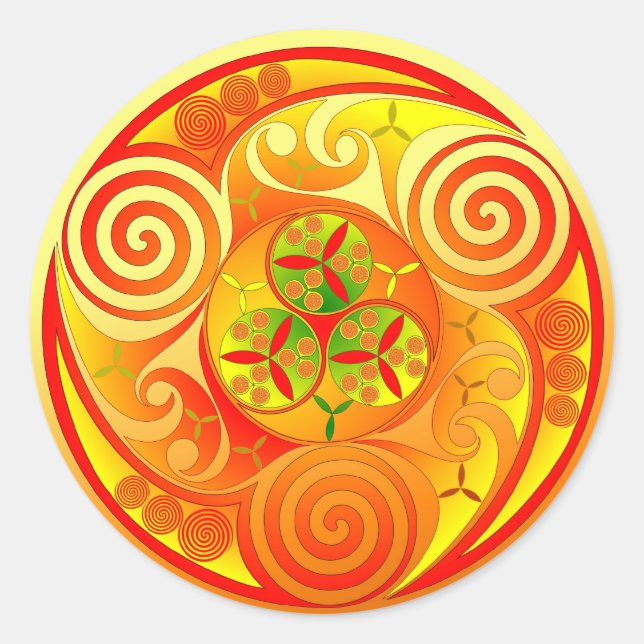 Trinity Bui Classic Round Sticker (Front)