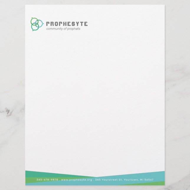 Trinity Chat Bubbles Letterhead (Front)