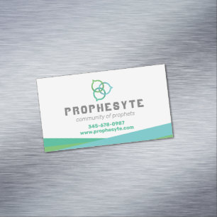 Trinity Chat Bubbles Magnetic Business Card