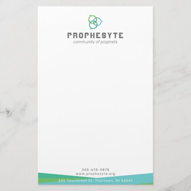 Trinity Chat Bubbles Stationery (Front)