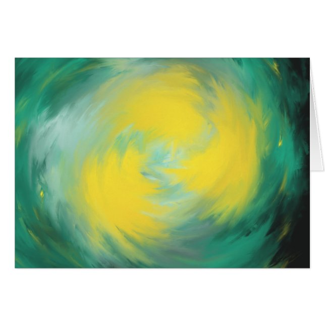 Trinity Christian Abstrait Culte Art Peinture (Devant horizontal)