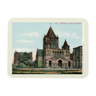 Trinity Church, Boston 1906 Vintage  Magnet