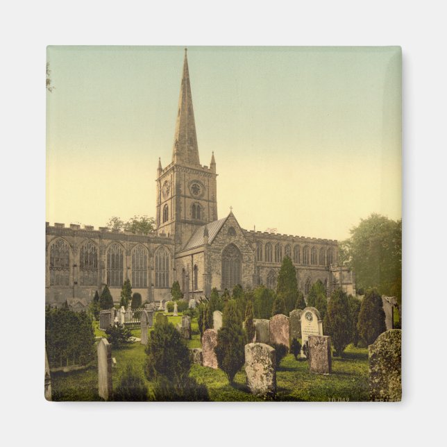 Trinity Church II, Stratford-upon-Avon, England Magnet (Front)