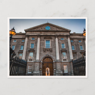Trinity College Dublin Ireland Photo Postcard