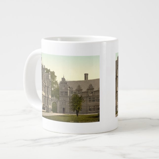 Trinity College, Oxford, England Large Coffee Mug (Front Left)