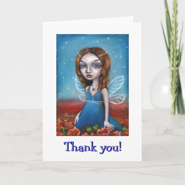 Trinity Faerie Thank You Card (Front)