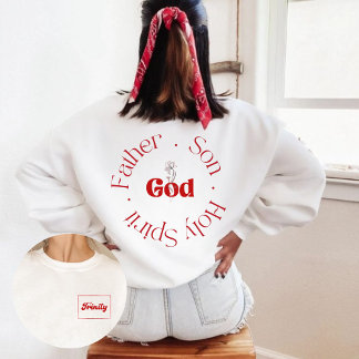 Trinity | Father Son Holy Spirit GOD Christian Sweatshirt
