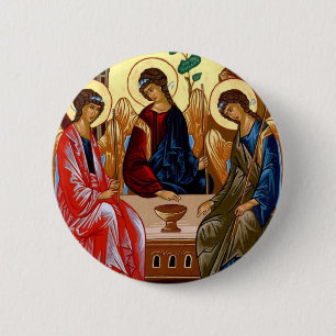 Trinity Icon 2 Inch Round Button