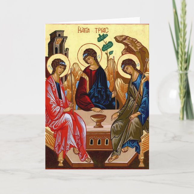 Trinity Icon Card (Front)