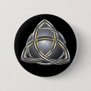 Trinity Knot 2 Button