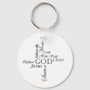 Trinity Names Keychain