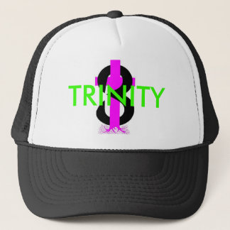 Trinity Roots  Text Trucker Hat
