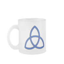 Trinitymn.org frosted glass mug