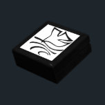 Trinket Box Baptism Dove<br><div class="desc">Trinket box shown in black wood with a baptism dove print. Customize this item or buy as is.</div>