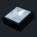 Trinket Box Dove<br><div class="desc">Trinket box shown in the black wood with a dove print.
Large size shown.
Customize this item or buy as is.
Stock Image
freepik.com</div>