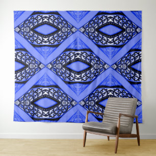 Trinkets in Blue..... Tapestry