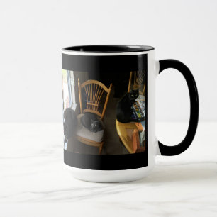 Trio At The Window Mug