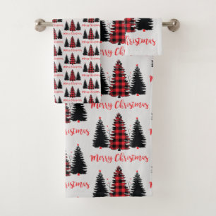 Trio Buffalo Plaid Tree