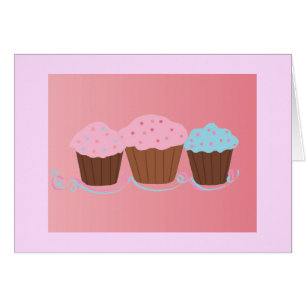 Trio Cupcake - Blanc