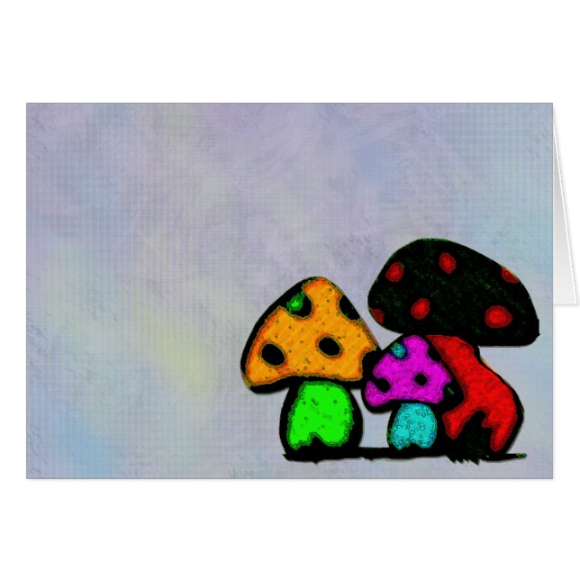 trio de champignon (Devant horizontal)