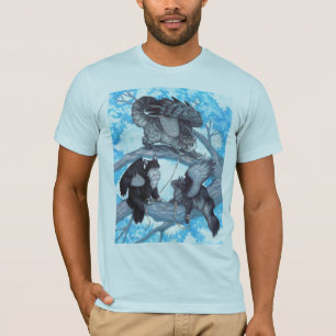 Trio de T-shirt à ailes de chats