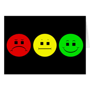 Trio déprimé de feu d'arrêt