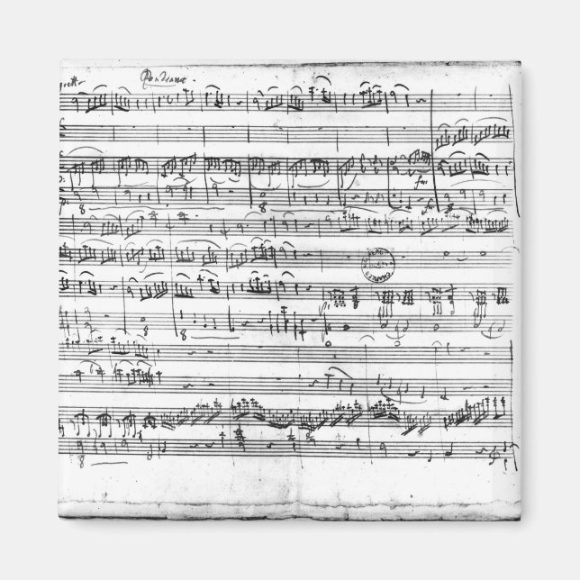 Trio, in E flat major 'Kegelstatt' Magnet (Front)