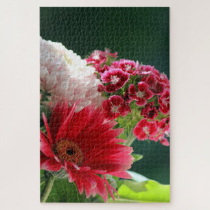 Trio of Blooms Jigsaw Puzzle