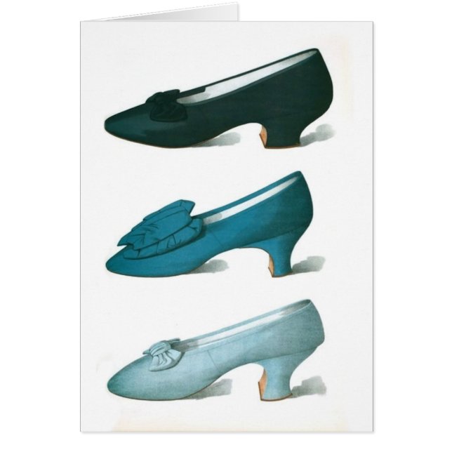 Trio of Blue Shoes (Front)