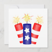 Trio of Firecrackers for the 4th of July