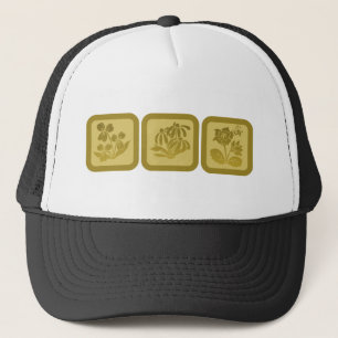 Trio of Flowers Trucker Hat