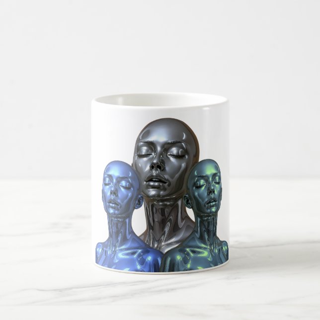 Trio of Future Women Coffee Mug (Center)