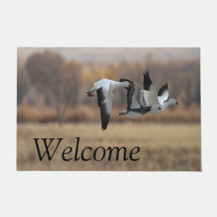 Trio Of Geese Doormat