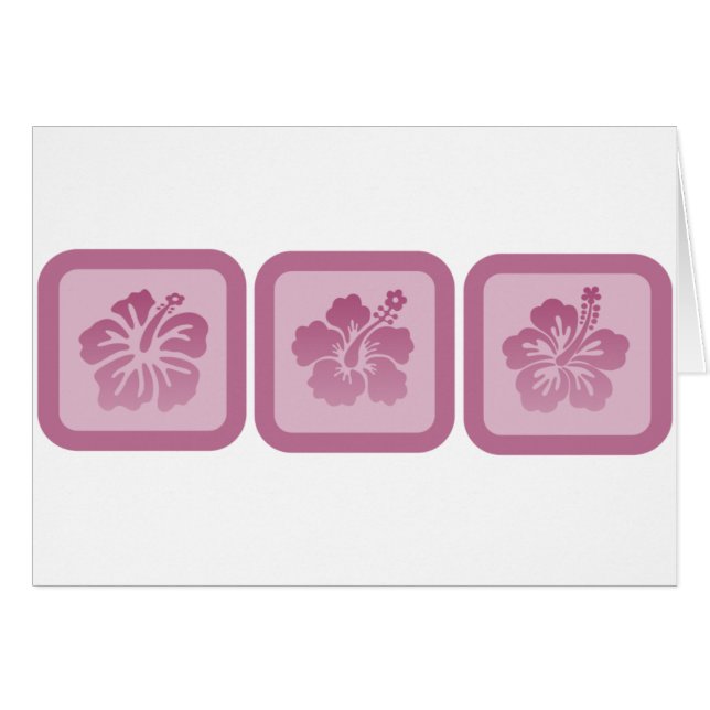 Trio of Hibiscus (Front Horizontal)