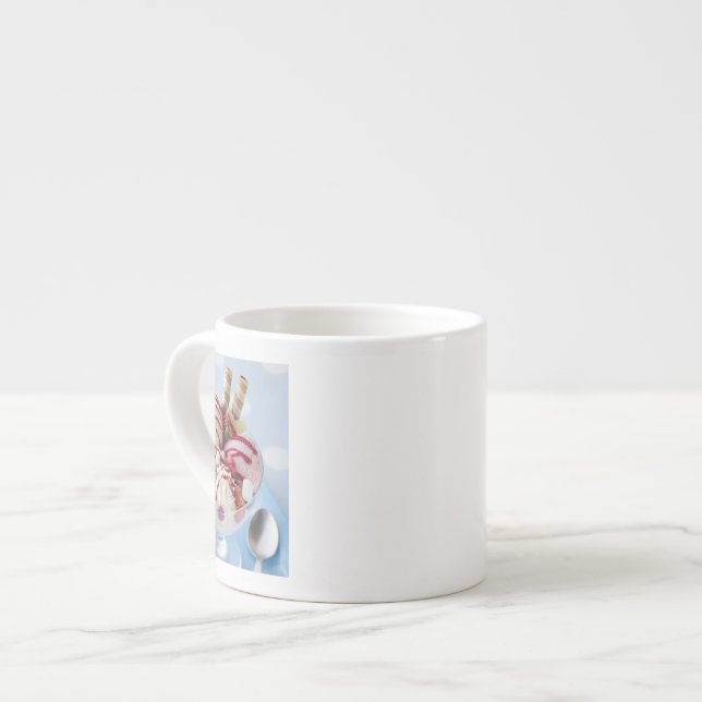 Trio of Ice Cream and Sweet Sundae Espresso Cup (Front Left)
