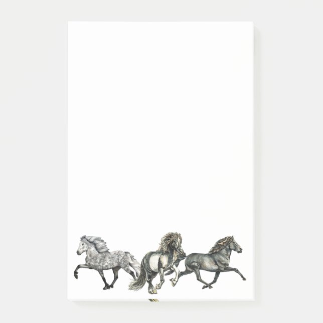 Trio of Icelandics Post-it Notes (Front)