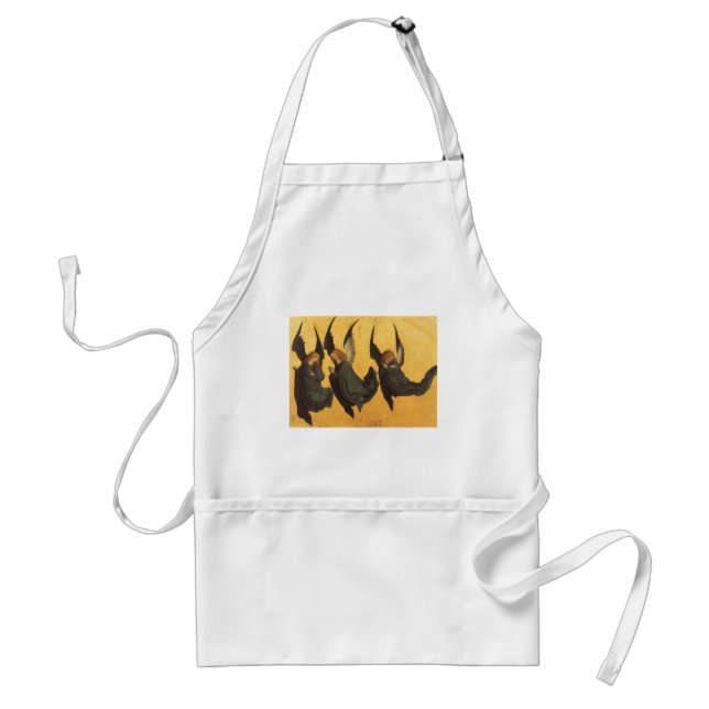 Trio of Renaissance Angels by Master of Housebook Standard Apron (Front)
