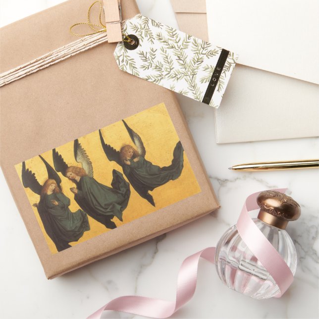 Trio of Renaissance Angels by Master of Housebook Sticker (Gifting)
