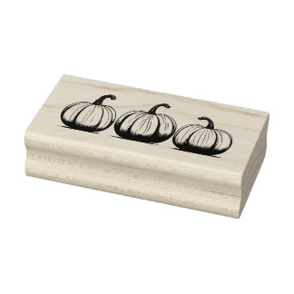 Trio Pumpkin Stamp