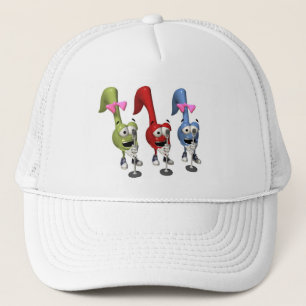 Trio Singers Music Hat