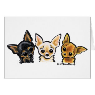 Trio Smooth Chihuahua